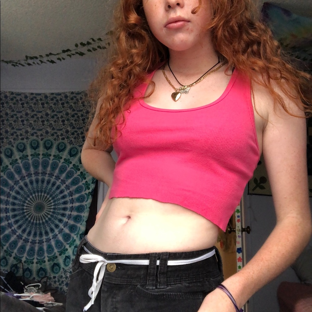 Calvin Klein ribbed tank